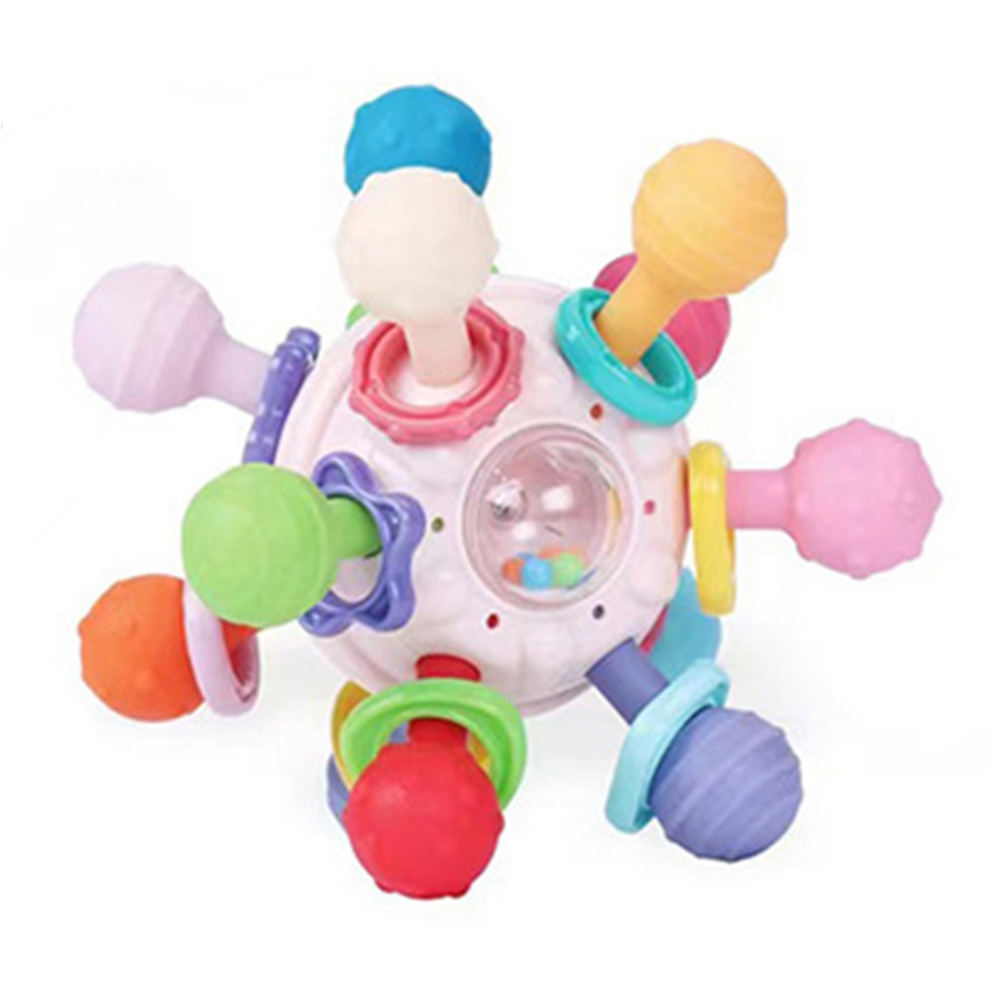 Babys Zahnen Spielzeug Sensorische Babykauen Spielzeug Zahnen Kugelzähte Spielzeug Greifen Aktivitäten Baby Spielzeug - Rosa
Babys Zahnen Spielzeug Sensorische Babykauen Spielzeug Zahnen Kugelzähte Spielzeug Greifen Aktivitäten Baby Spielzeug - Rosa