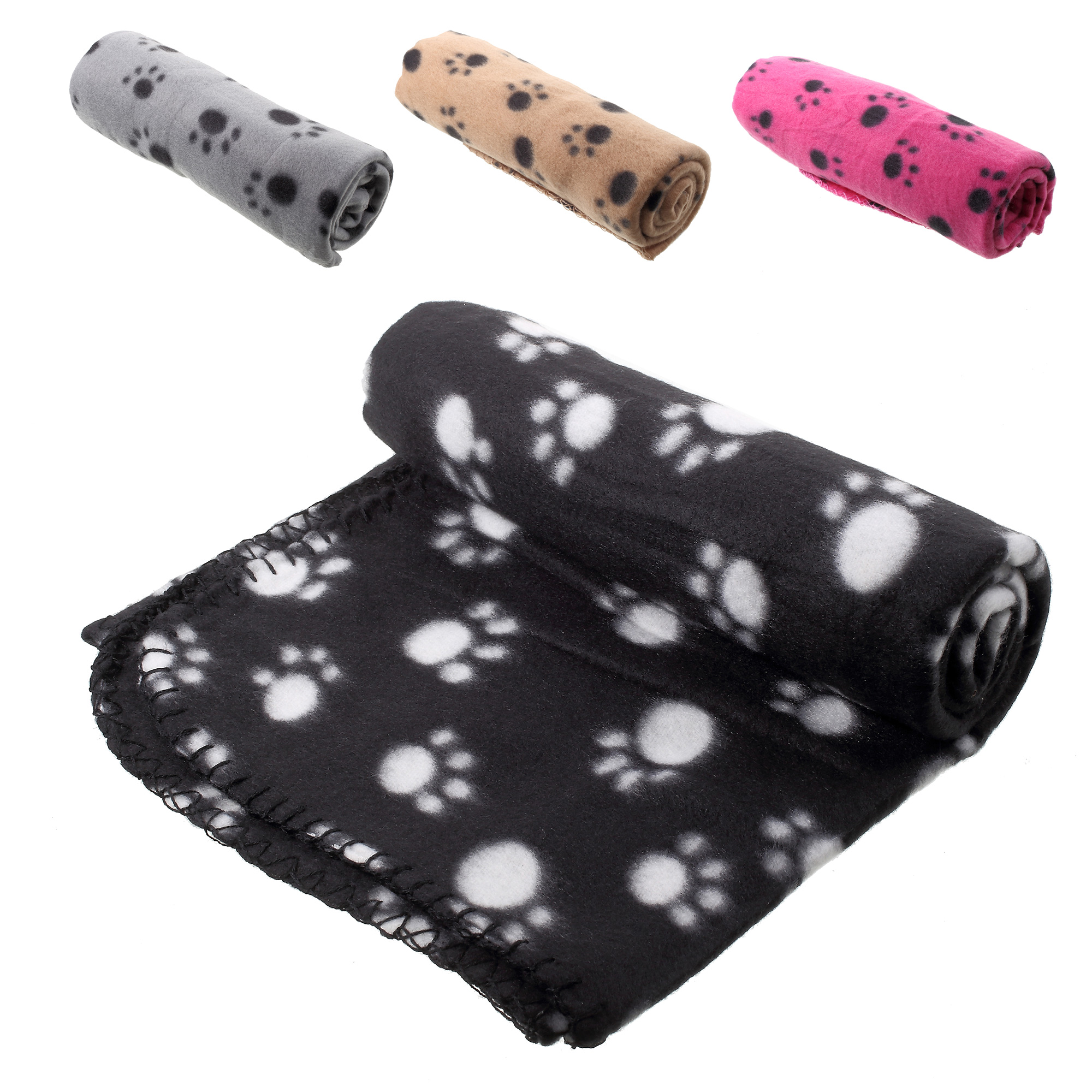 4pcs / Set Pawprint Soft Pet Dog Cat Litteur de Literie 100 x 70 cm (noir + Gris + Rose + Bleu)
4pcs / Set Pawprint Soft Pet Dog Cat Litteur de Literie 100 x 70 cm (noir + Gris + Rose + Bleu)