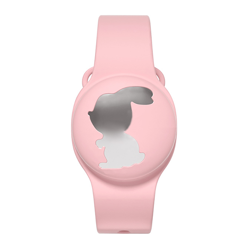 Cartoon Animal Watch Band Design Silicone Anti-Lost Protective Cover Case for Apple AirTag Tracker - Pink/Rabbit, AirTag
Cartoon Animal Watch Band Design Silicone Anti-Lost Protective Cover Case for Apple AirTag Tracker - Pink/Rabbit, AirTag