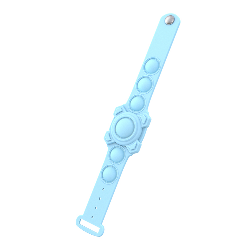 Press Bubble Wristband Silicone Protective Case Cover Bracelet Decompression Toy for Apple AirTag Locator - Blue, AirTag
Press Bubble Wristband Silicone Protective Case Cover Bracelet Decompression Toy for Apple AirTag Locator - Blue, AirTag