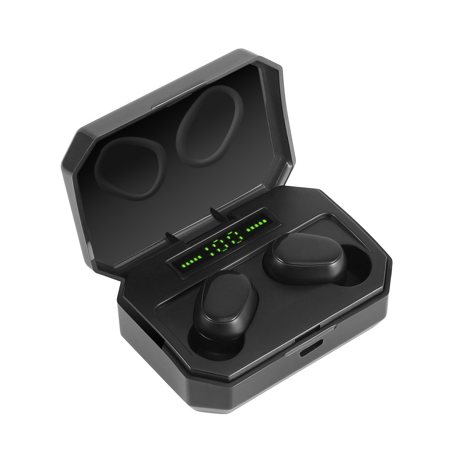 Wireless Earphone Bluetooth 5.0 Sports Headset Headphones with Charging Case - Black, iPhone 12 mini
Wireless Earphone Bluetooth 5.0 Sports Headset Headphones with Charging Case - Black, iPhone 12 mini
