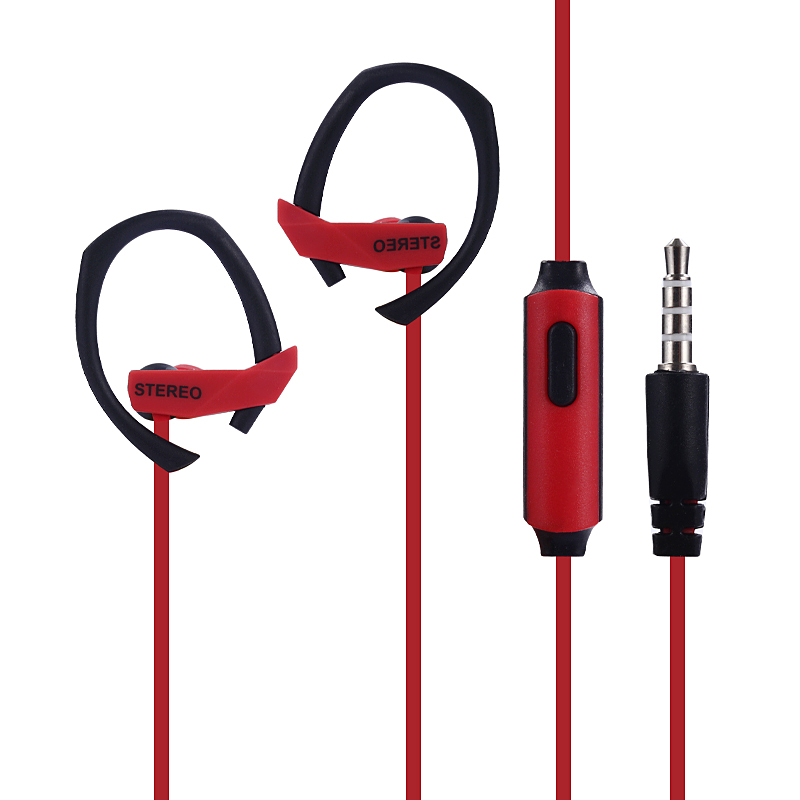 Noodle 3.5mm Ear-hook Super Bass Headset with Mic for iPhone Samsung Sony - Red, iPhone 12 mini
Noodle 3.5mm Ear-hook Super Bass Headset with Mic for iPhone Samsung Sony - Red, iPhone 12 mini