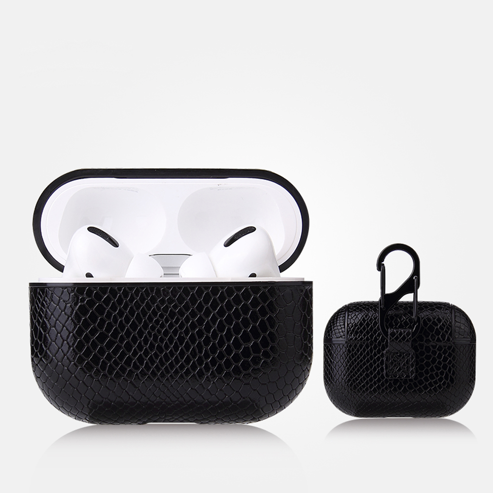 Кожаная Обложка Для Змеи Чистого Цвета с Крючком Для Apple Airpods Pro - Черный, AirPods Pro
Кожаная Обложка Для Змеи Чистого Цвета с Крючком Для Apple Airpods Pro - Черный, AirPods Pro