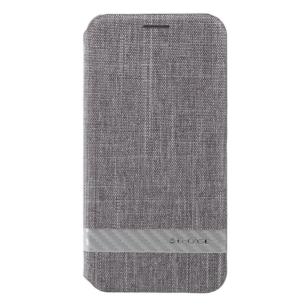 G-CASE Canvas Leather Flip Phone Cover Case with Card Holder for iPhone X 5.8 inch - Grey, iPhone X
G-CASE Canvas Leather Flip Phone Cover Case with Card Holder for iPhone X 5.8 inch - Grey, iPhone X
