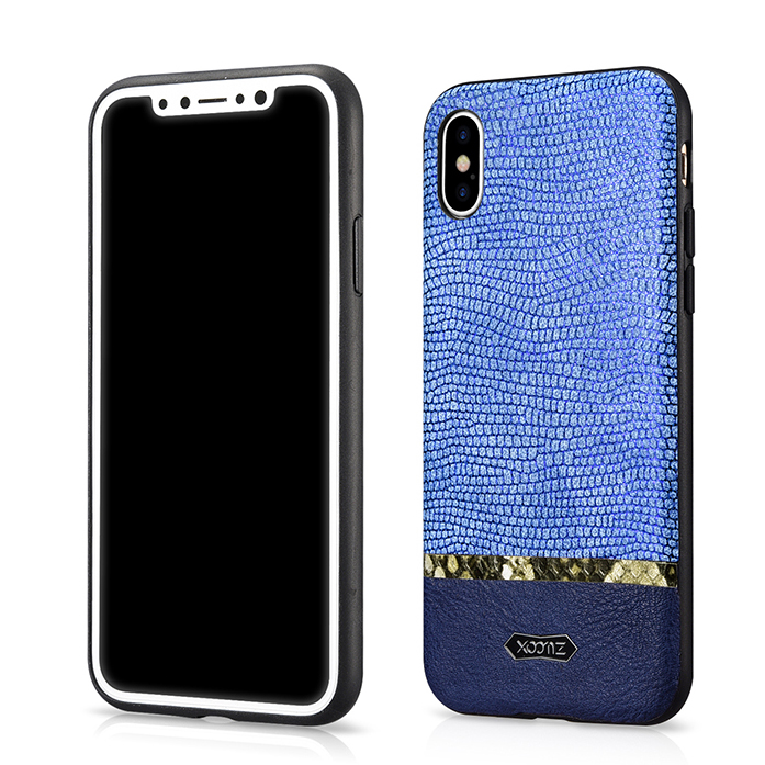 XOOMZ Snake Texture Glitter PU Leather Mobile Phone Shell for iPhone X - Blue, iPhone X
XOOMZ Snake Texture Glitter PU Leather Mobile Phone Shell for iPhone X - Blue, iPhone X