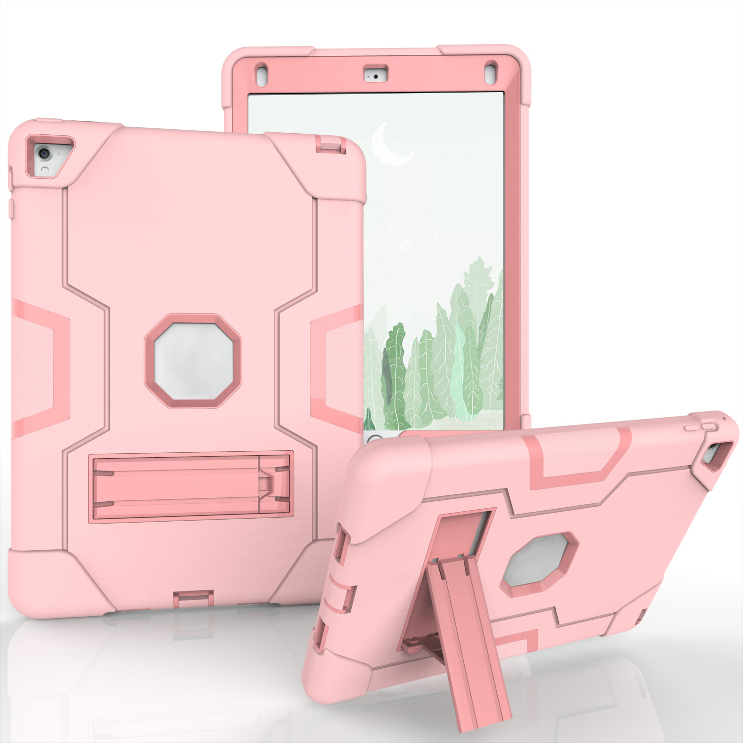 Двухцветный ПК + Силиконовые Брони Defender Kickstand Shell Для IPad Pro 9,7 Дюйма (2016) - Розовое Золото, iPad Pro 9.7 inch (2016)
Двухцветный ПК + Силиконовые Брони Defender Kickstand Shell Для IPad Pro 9,7 Дюйма (2016) - Розовое Золото, iPad Pro 9.7 inch (2016)