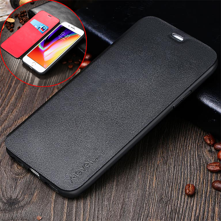 X-LEVEL Card Holder Stand Leather Flip Phone Case for iPhone 8 Plus / 7 Plus - Black, iPhone 8 Plus 5.5 inch
X-LEVEL Card Holder Stand Leather Flip Phone Case for iPhone 8 Plus / 7 Plus - Black, iPhone 8 Plus 5.5 inch