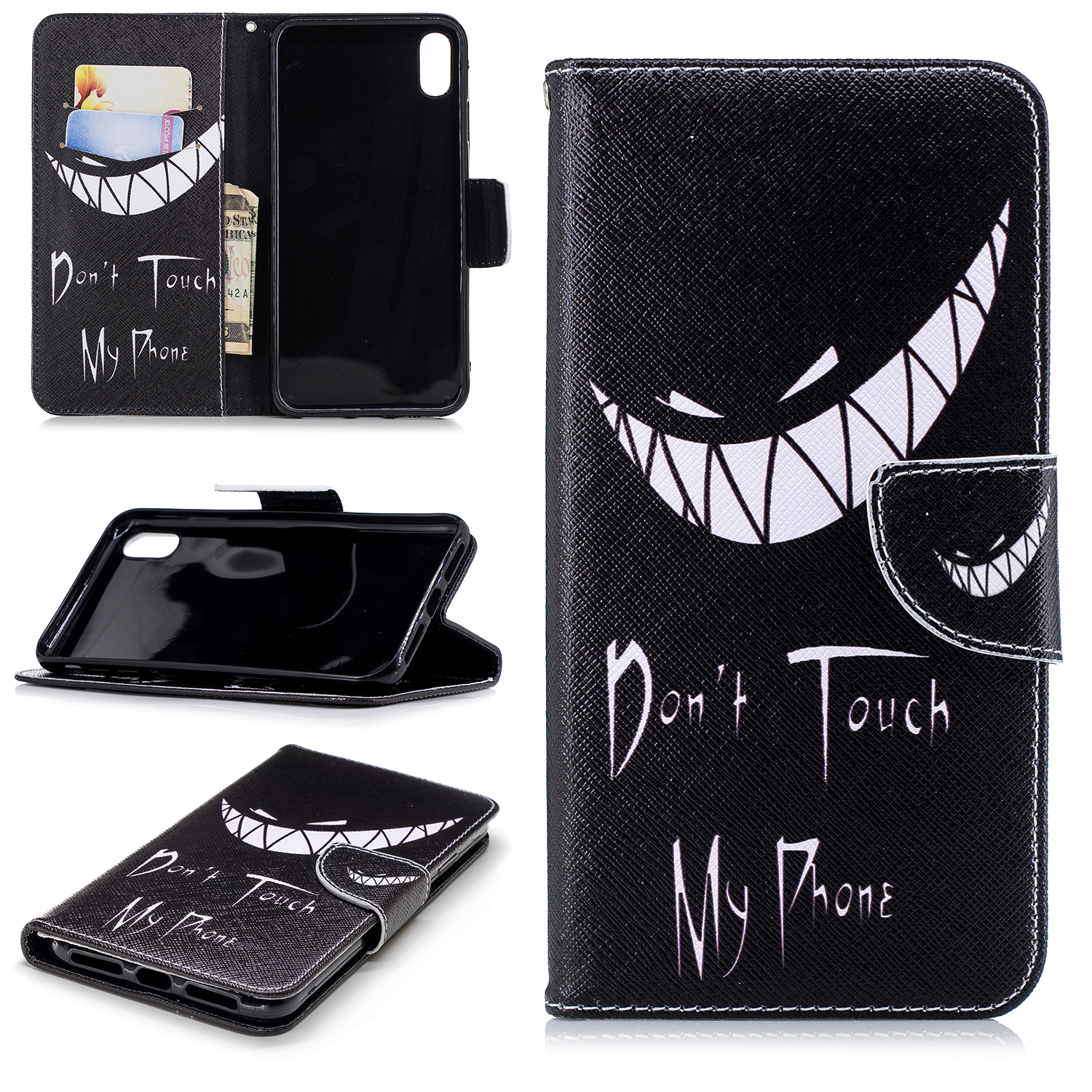 Pattern Printing PU Leather Wallet Stand Phone Accessory Case for iPhone XS Max 6.5 inch - Angry Face, iPhone XS Max 6.5 inch
Pattern Printing PU Leather Wallet Stand Phone Accessory Case for iPhone XS Max 6.5 inch - Angry Face, iPhone XS Max 6.5 inch