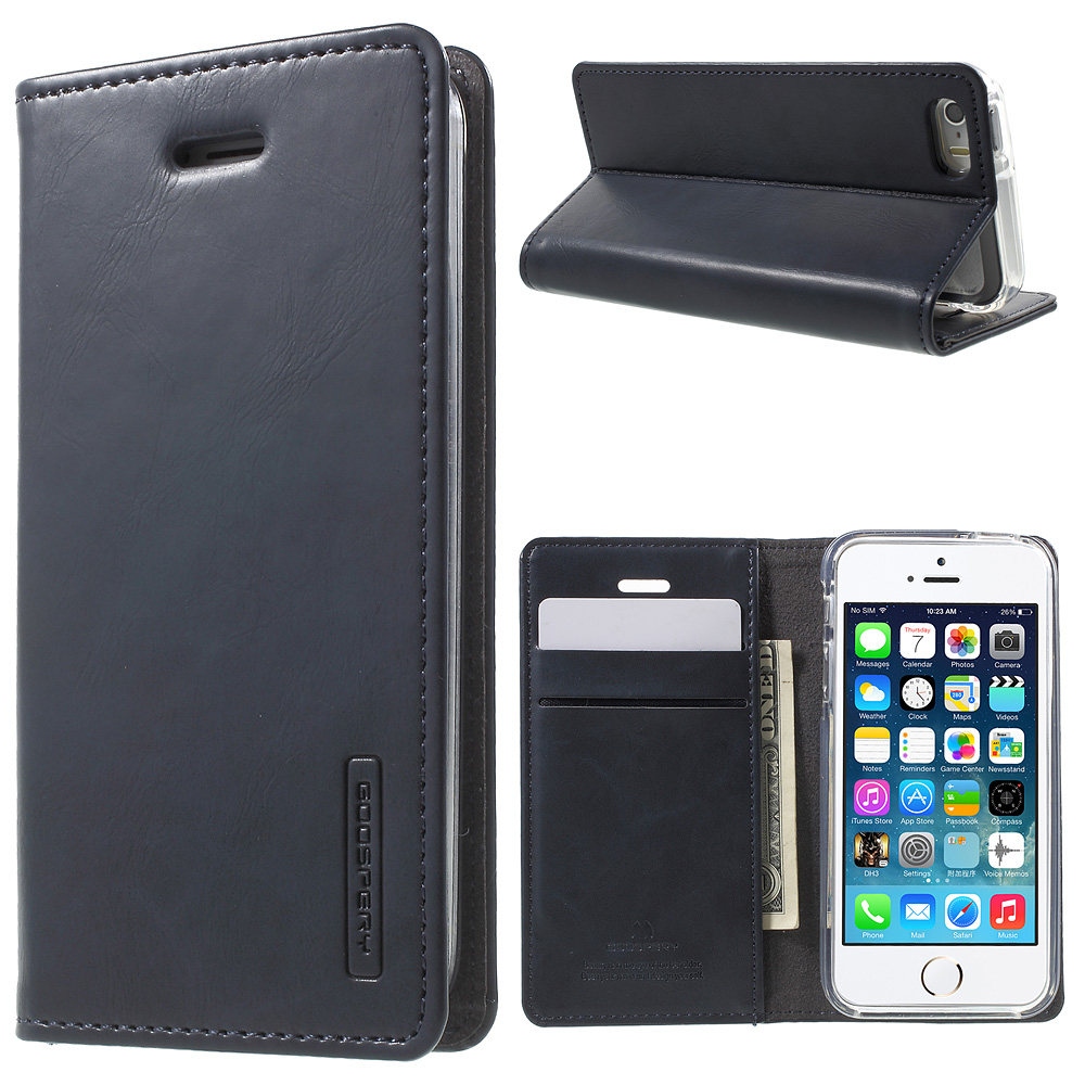 Mercury Goospery Blue Moon Кожаный Кожаный Футляр Для IPhone SE 5S 5 - Темно-синий, iPhone 5s
Mercury Goospery Blue Moon Кожаный Кожаный Футляр Для IPhone SE 5S 5 - Темно-синий, iPhone 5s