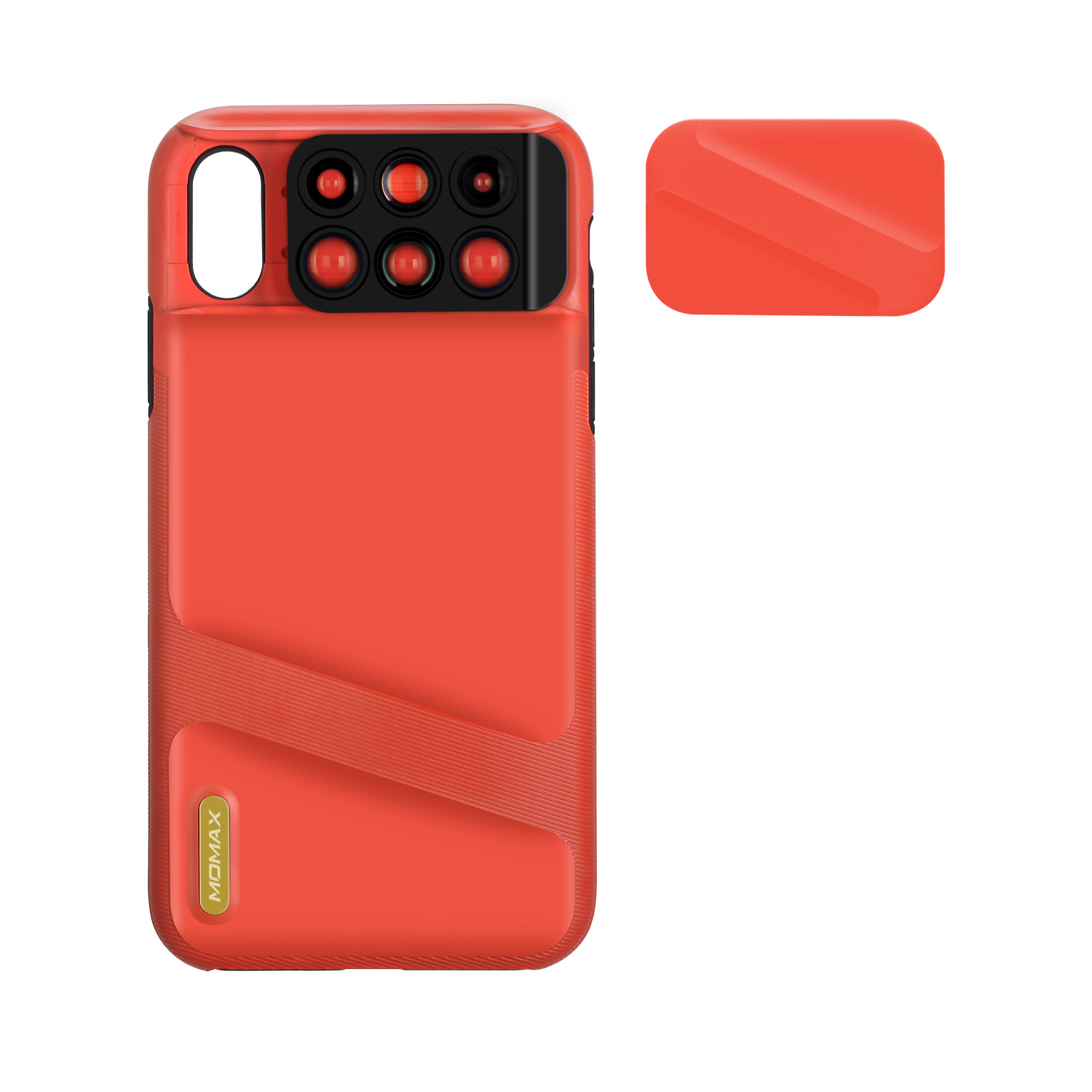 MOMAX 6-IN-1-1 Широкоугольный Fisheye Телетано-Макрос Внешний Телефон Камеры Фильтр Объектив Гибридная Крышка Для IPhone XS MAX 6,5 Дюйма - Красный, iPhone XS Max 6.5 inch
MOMAX 6-IN-1-1 Широкоугольный Fisheye Телетано-Макрос Внешний Телефон Камеры Фильтр Объектив Гибридная Крышка Для IPhone XS MAX 6,5 Дюйма - Красный, iPhone XS Max 6.5 inch