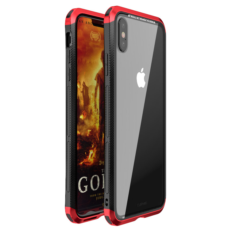 Luphie Для IPhone XS MAX 6,5 Дюйма Двойной Двойной Дракона Закаленное Стекло Назад + ПК Металлический Задний Чехол - Красный, iPhone XS Max 6.5 inch
Luphie Для IPhone XS MAX 6,5 Дюйма Двойной Двойной Дракона Закаленное Стекло Назад + ПК Металлический Задний Чехол - Красный, iPhone XS Max 6.5 inch