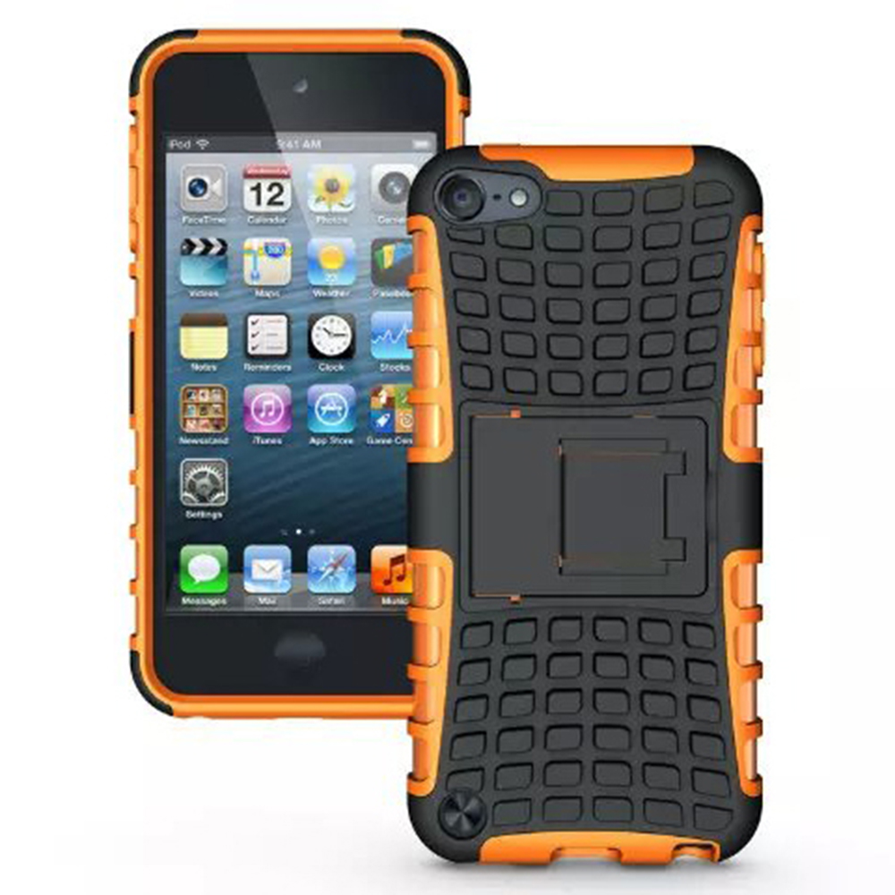 Protective PC+TPU Hybrid Cover for iPod Touch (2019) / Touch 6 / 5 - Orange, iPod Touch 5
Protective PC+TPU Hybrid Cover for iPod Touch (2019) / Touch 6 / 5 - Orange, iPod Touch 5