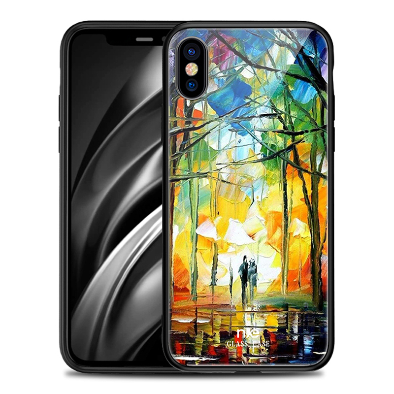 NXE Romantic Road Pattern Printing Glass Back + TPU Phone Case Cover for iPhone X/XS - Y-02, iPhone X
NXE Romantic Road Pattern Printing Glass Back + TPU Phone Case Cover for iPhone X/XS - Y-02, iPhone X