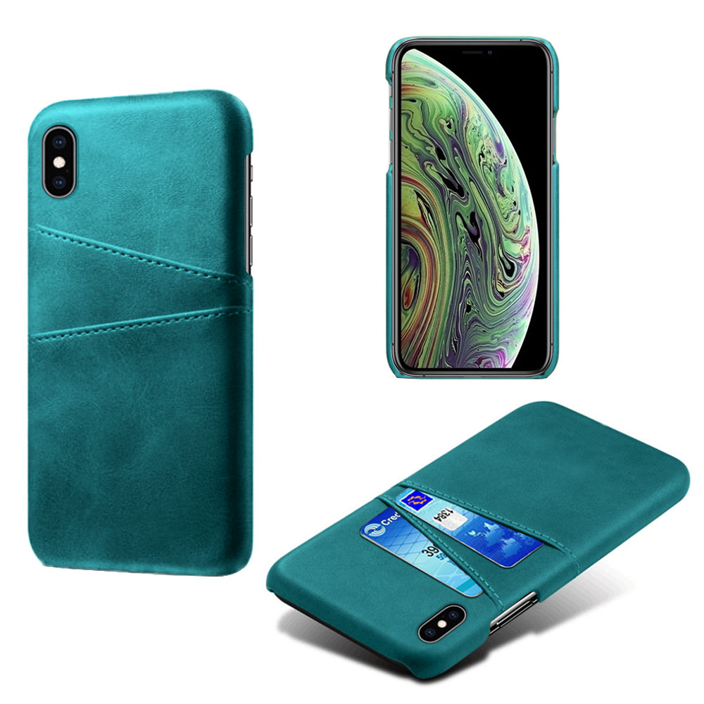 Слоты С Двумя Картами PU Кожаный Чехол Для PC Для IPhone XS MAX 6,5 Дюйма - Голубые, iPhone XS Max 6.5 inch
Слоты С Двумя Картами PU Кожаный Чехол Для PC Для IPhone XS MAX 6,5 Дюйма - Голубые, iPhone XS Max 6.5 inch