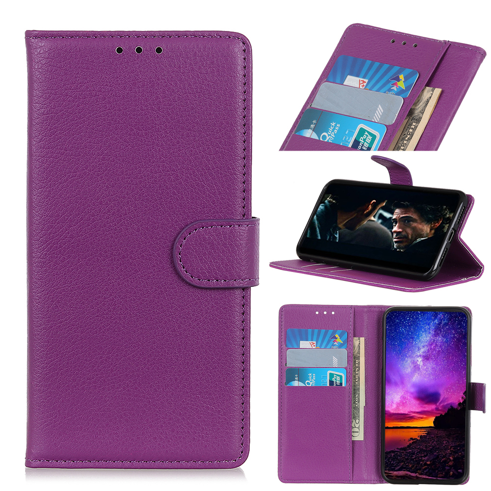 Litchi Skin Wallet Leather Stand Case for iPhone 11 Pro Max 6.5 inch (2019) - Purple, iPhone 11 Pro Max 6.5 inch
Litchi Skin Wallet Leather Stand Case for iPhone 11 Pro Max 6.5 inch (2019) - Purple, iPhone 11 Pro Max 6.5 inch