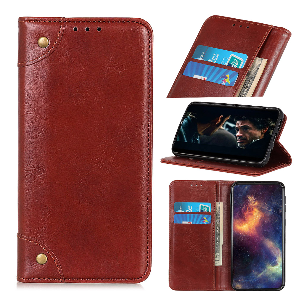 Crazy Horse Auto-absorbed Split Leather Wallet Shell for iPhone 11 Pro Max 6.5 inch (2019) - Brown, iPhone 11 Pro Max 6.5 inch
Crazy Horse Auto-absorbed Split Leather Wallet Shell for iPhone 11 Pro Max 6.5 inch (2019) - Brown, iPhone 11 Pro Max 6.5 inch