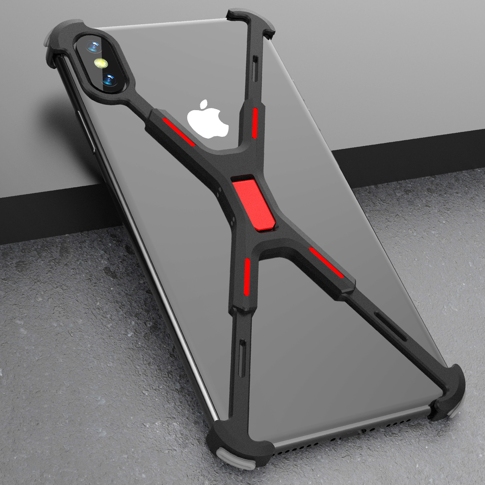 R-JUST Shockproof X-shaped Metal Bumper Phone Case Frame Cover for iPhone XS Max 6.5 inch, iPhone XS Max 6.5 inch
R-JUST Shockproof X-shaped Metal Bumper Phone Case Frame Cover for iPhone XS Max 6.5 inch, iPhone XS Max 6.5 inch