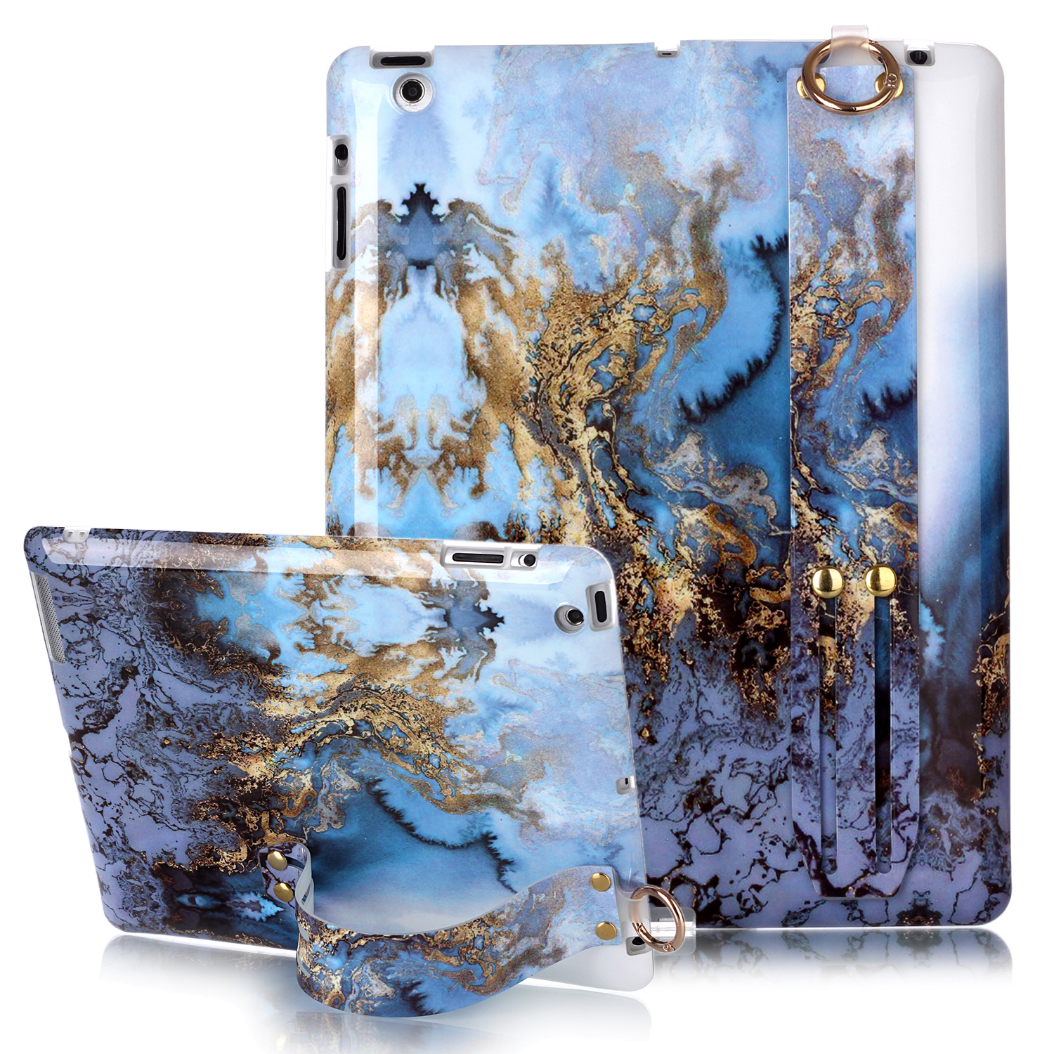 Marble Pattern TPU Tablet Case with Hand Holder Strap for iPad 2/3/4 - Style R, iPad 4
Marble Pattern TPU Tablet Case with Hand Holder Strap for iPad 2/3/4 - Style R, iPad 4