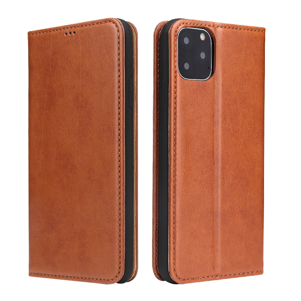 Leather Wallet Stand Flip Phone Shell for iPhone 11 6.1 inch (2019) - Brown, iPhone 11 6.1 inch
Leather Wallet Stand Flip Phone Shell for iPhone 11 6.1 inch (2019) - Brown, iPhone 11 6.1 inch