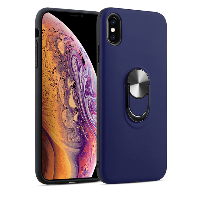 Detachable PC + TPU Phone Case with Finger Ring Kickstand for iPhone XS Max 6.5 inch - Blue, iPhone XS Max 6.5 inch
Detachable PC + TPU Phone Case with Finger Ring Kickstand for iPhone XS Max 6.5 inch - Blue, iPhone XS Max 6.5 inch