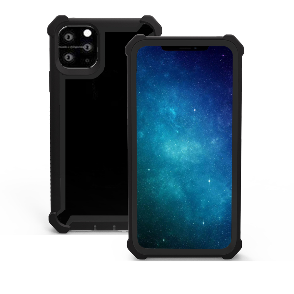 Anti-drop PC+TPU Shell Case for iPhone 11 Pro 5.8 inch - Black, iPhone 11 Pro 5.8 inch
Anti-drop PC+TPU Shell Case for iPhone 11 Pro 5.8 inch - Black, iPhone 11 Pro 5.8 inch