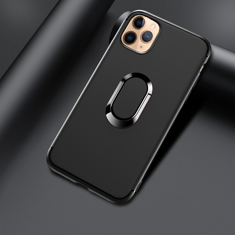 Magnetic Ring Holder TPU PC Hard Casing Shell Car Bracket for iPhone 11 Pro 5.8 inch - Black, iPhone 11 Pro 5.8 inch
Magnetic Ring Holder TPU PC Hard Casing Shell Car Bracket for iPhone 11 Pro 5.8 inch - Black, iPhone 11 Pro 5.8 inch