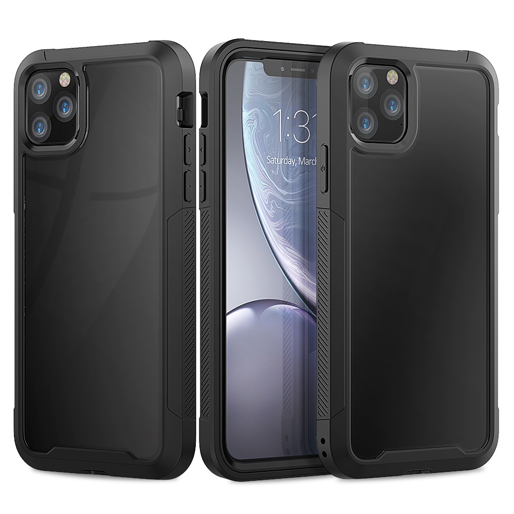 Shockproof Non-slip Frame Clear Phone Case for iPhone 11 Pro Max 6.5 inch - Black, iPhone 11 Pro Max 6.5 inch
Shockproof Non-slip Frame Clear Phone Case for iPhone 11 Pro Max 6.5 inch - Black, iPhone 11 Pro Max 6.5 inch