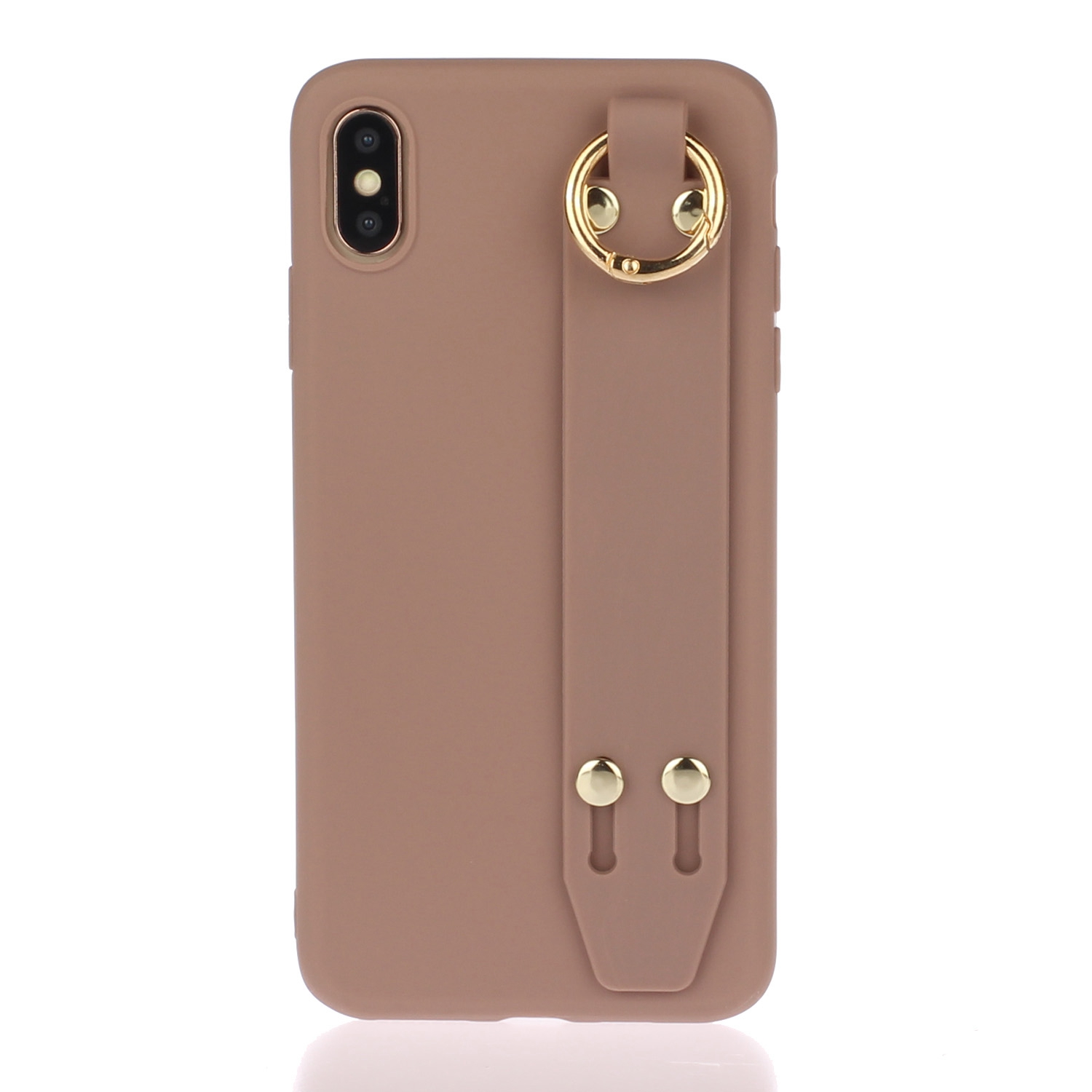Матовый Ручной Ремешок Стенд Защитный Чехол Для Телефона TPU Для IPhone XS MAX 6,5 Дюйма - Коричневый, iPhone XS Max 6.5 inch
Матовый Ручной Ремешок Стенд Защитный Чехол Для Телефона TPU Для IPhone XS MAX 6,5 Дюйма - Коричневый, iPhone XS Max 6.5 inch