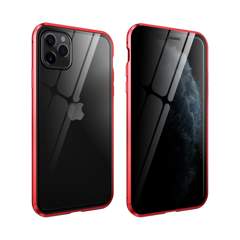 Anti-peep Magnetic Installation Metal Frame + Tempered Glass Alll-round Protective Phone Case for iPhone 11 Pro 5.8 inch (2019) - Red, iPhone 11 Pro 5.8 inch
Anti-peep Magnetic Installation Metal Frame + Tempered Glass Alll-round Protective Phone Case for iPhone 11 Pro 5.8 inch (2019) - Red, iPhone 11 Pro 5.8 inch