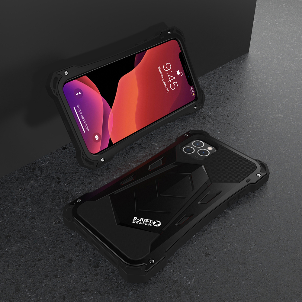 For iPhone 11 Pro 5.8 inch R-JUST Shockproof Dustproof Waterproof Phone Shell - Black, iPhone 11 Pro 5.8 inch
For iPhone 11 Pro 5.8 inch R-JUST Shockproof Dustproof Waterproof Phone Shell - Black, iPhone 11 Pro 5.8 inch