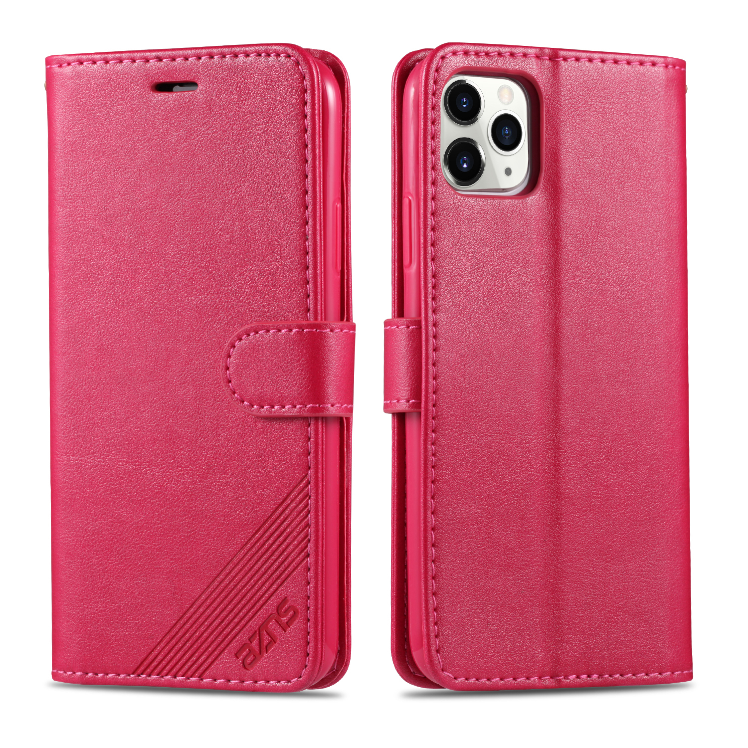 AZNS Leather Wallet Cell Case Cover for iPhone 11 Pro Max 6.5 inch - Rose, iPhone 11 Pro Max 6.5 inch
AZNS Leather Wallet Cell Case Cover for iPhone 11 Pro Max 6.5 inch - Rose, iPhone 11 Pro Max 6.5 inch