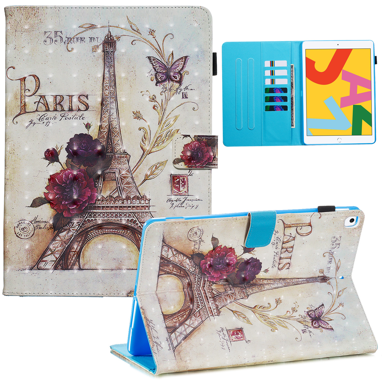 3D Pattern Printing PU Leather Stand Shell Tablet Case for iPad 10.2 (2021)/(2020)/(2019) - Tower, iPad 10.2 (2020)
3D Pattern Printing PU Leather Stand Shell Tablet Case for iPad 10.2 (2021)/(2020)/(2019) - Tower, iPad 10.2 (2020)