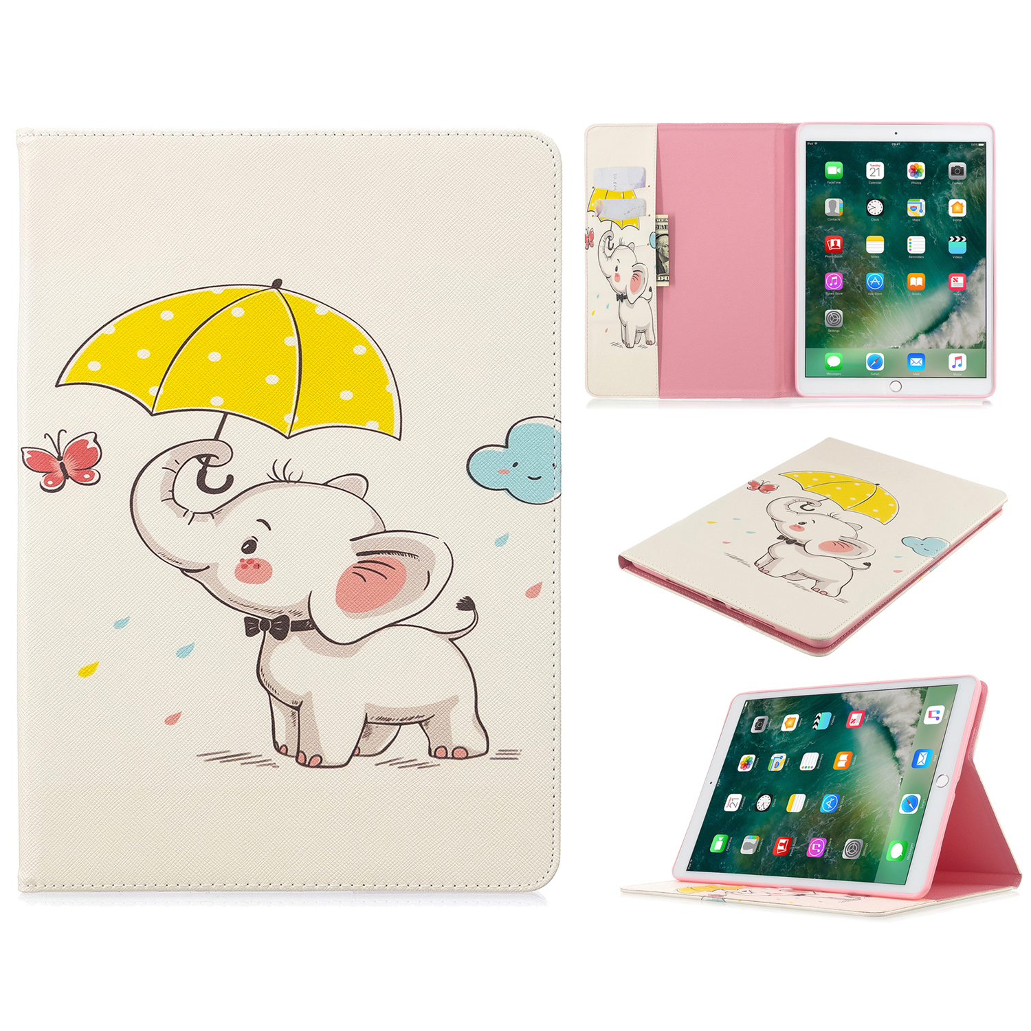 Pattern Printing Wallet Stand Leather Tablet Case for iPad 10.2 (2021)/(2020)/(2019) - Elephant, iPad 10.2 (2020)
Pattern Printing Wallet Stand Leather Tablet Case for iPad 10.2 (2021)/(2020)/(2019) - Elephant, iPad 10.2 (2020)