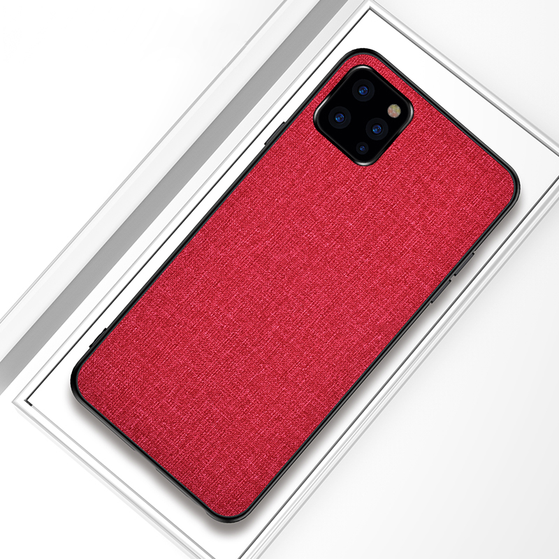 Cloth Texture PC + TPU Hybrid Case Cover for iPhone 11 Pro 5.8 inch - Red, iPhone 11 Pro 5.8 inch
Cloth Texture PC + TPU Hybrid Case Cover for iPhone 11 Pro 5.8 inch - Red, iPhone 11 Pro 5.8 inch