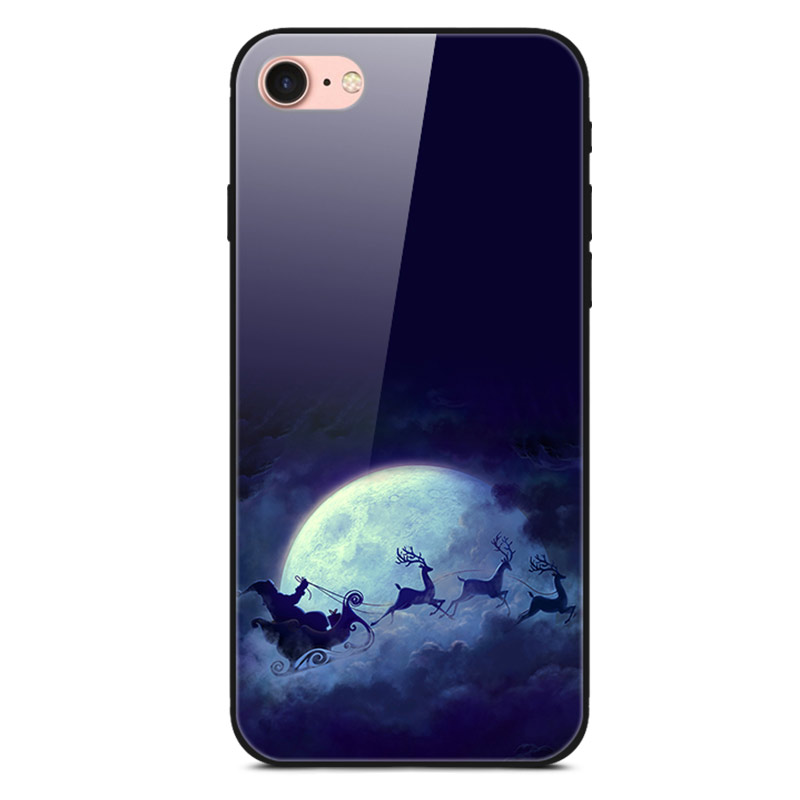 Christmas Series Glass + PC + TPU Hybrid Phone Shell for iPhone 8/7/iPhone SE 2 (2020) 4.7 inch - Christmas Sled, iPhone 8 4.7 inch
Christmas Series Glass + PC + TPU Hybrid Phone Shell for iPhone 8/7/iPhone SE 2 (2020) 4.7 inch - Christmas Sled, iPhone 8 4.7 inch