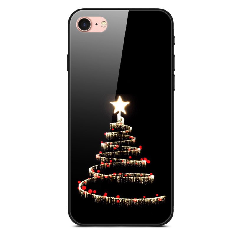 Christmas Series Glass + PC + TPU Hybrid Phone Shell for iPhone 8/7/iPhone SE 2 (2020) 4.7 inch - Star, iPhone 8 4.7 inch
Christmas Series Glass + PC + TPU Hybrid Phone Shell for iPhone 8/7/iPhone SE 2 (2020) 4.7 inch - Star, iPhone 8 4.7 inch