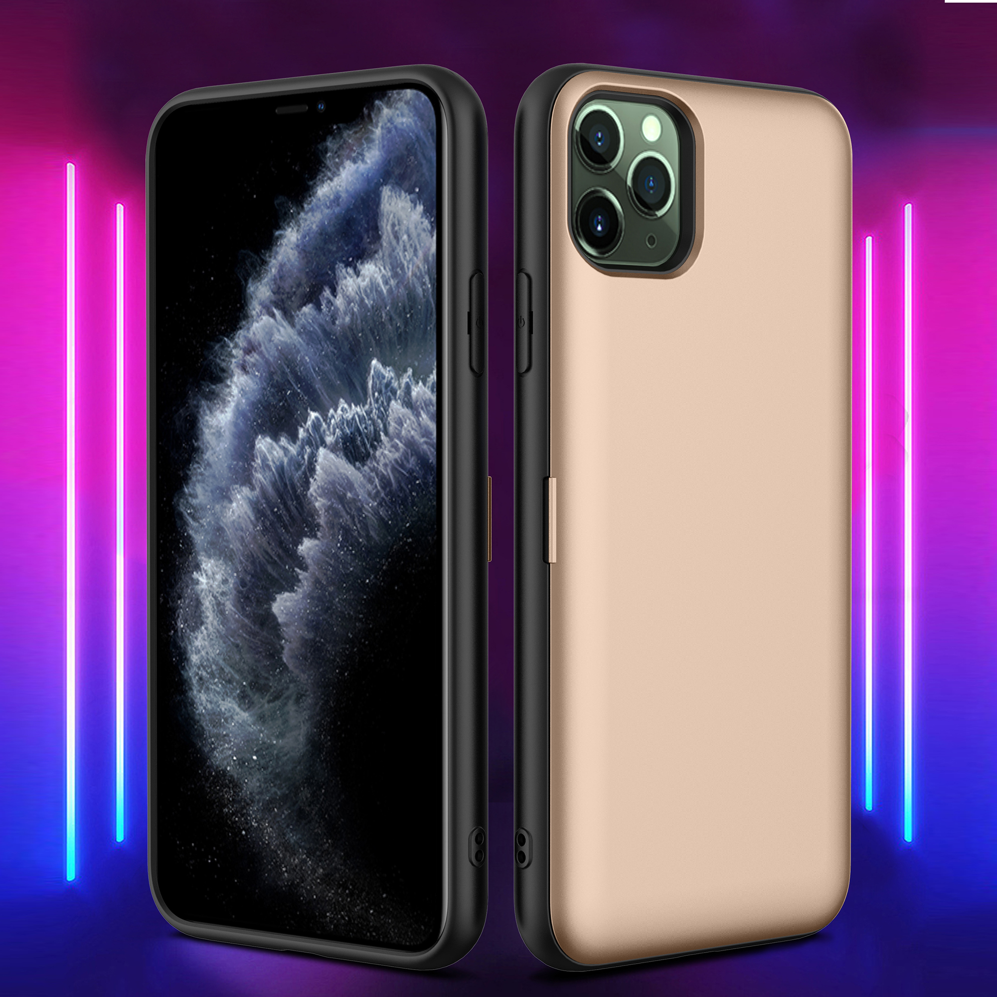 PC + TPU Combo Card Holder Case С Зеркальным Магнитным Держателем Металлический Лист Для IPhone 11 Pro 5,8 Дюйма - Розовое Золото, iPhone 11 Pro 5.8 inch
PC + TPU Combo Card Holder Case С Зеркальным Магнитным Держателем Металлический Лист Для IPhone 11 Pro 5,8 Дюйма - Розовое Золото, iPhone 11 Pro 5.8 inch
