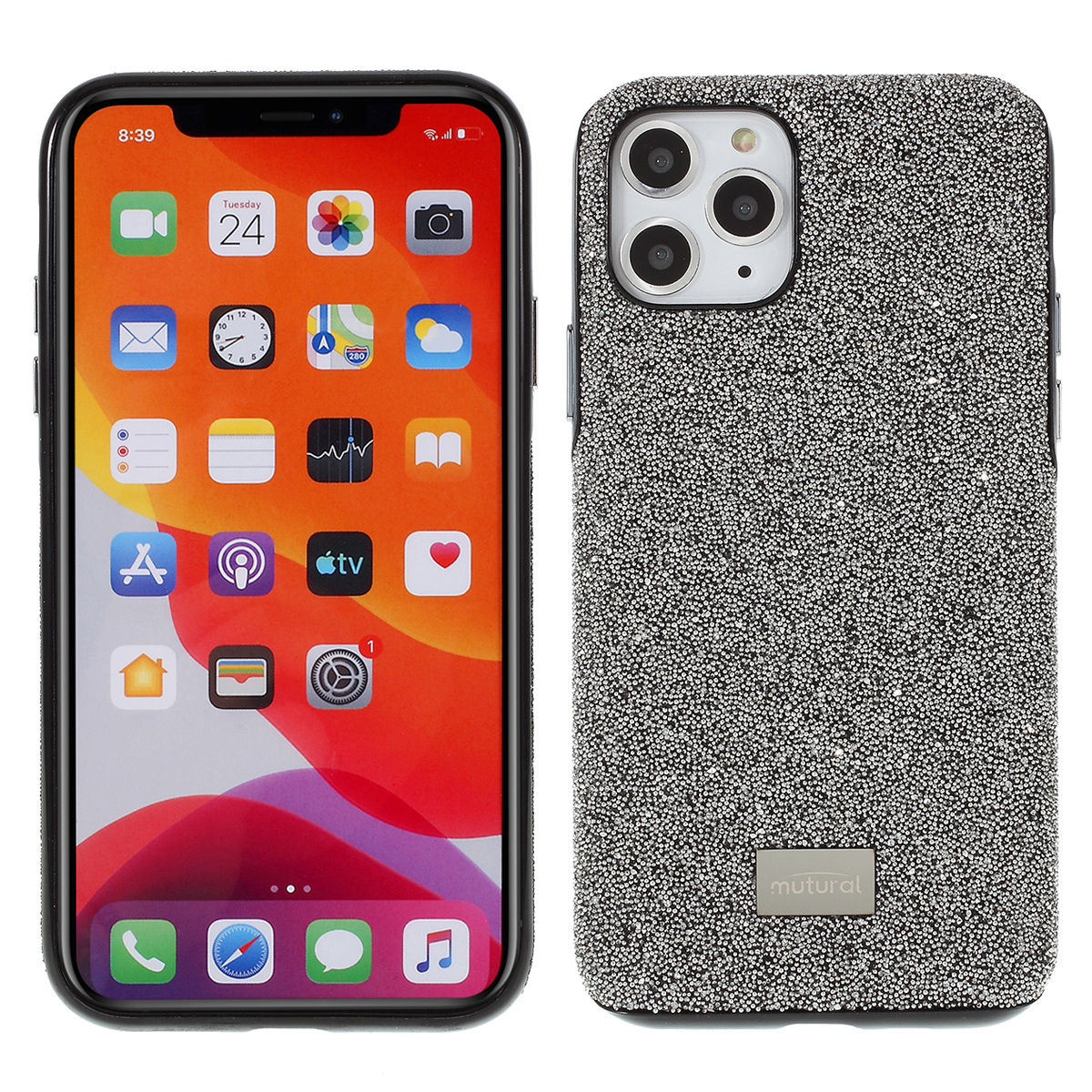 Мучевидная Модная Ткань + ПК + ТПУ Чехол Для Телефона Для IPhone 11 Pro 5,8-дюймовый - Черное Серебро, iPhone 11 Pro 5.8 inch
Мучевидная Модная Ткань + ПК + ТПУ Чехол Для Телефона Для IPhone 11 Pro 5,8-дюймовый - Черное Серебро, iPhone 11 Pro 5.8 inch