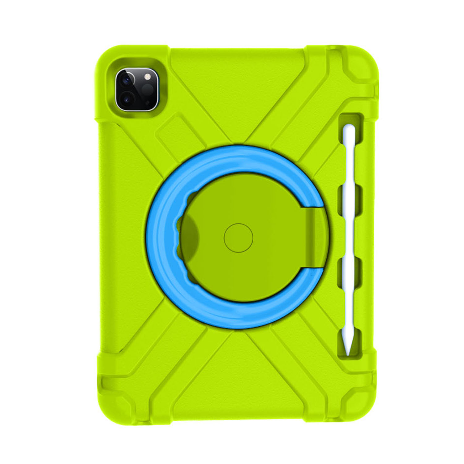 360° Swivel Kickstand PC + TPU Hybrid Tablet Case for Apple iPad Air (2020)/Air (2022)/Pro 11-inch (2021)(2020) - Green/Blue, iPad Pro 11-inch (2021)
360° Swivel Kickstand PC + TPU Hybrid Tablet Case for Apple iPad Air (2020)/Air (2022)/Pro 11-inch (2021)(2020) - Green/Blue, iPad Pro 11-inch (2021)