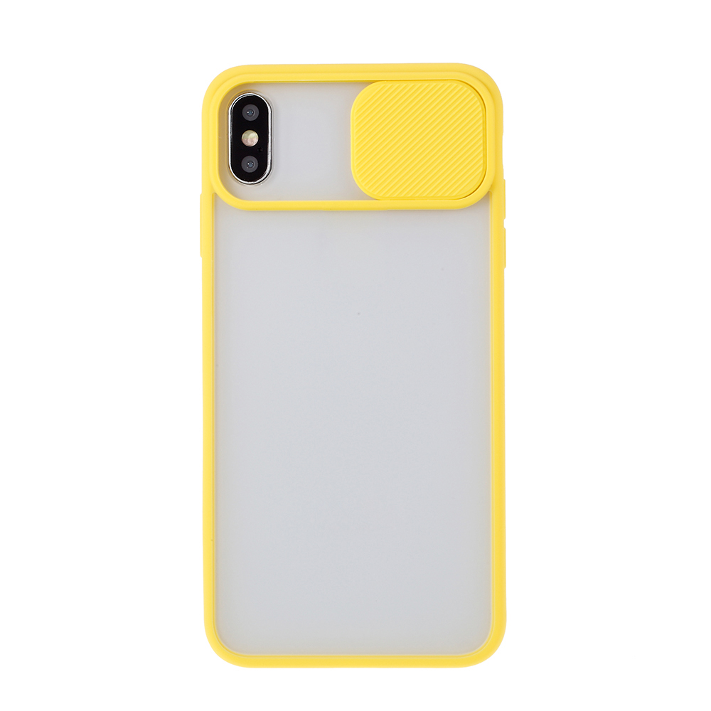 Гибридный Корпус Matte PC + TPU с Покрытием Для Защиты от Слайд -камеры Для Iphone X/XS 5,8 Дюйма - Желтый, iPhone X
Гибридный Корпус Matte PC + TPU с Покрытием Для Защиты от Слайд -камеры Для Iphone X/XS 5,8 Дюйма - Желтый, iPhone X