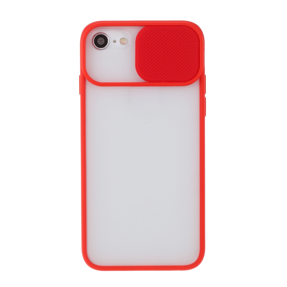 Matte PC + TPU Phone Shell с Покрытием Slide Camera Для Iphone SE (2022)/SE (2020)/8/7 - Красный, iPhone SE (2nd Generation)
Matte PC + TPU Phone Shell с Покрытием Slide Camera Для Iphone SE (2022)/SE (2020)/8/7 - Красный, iPhone SE (2nd Generation)