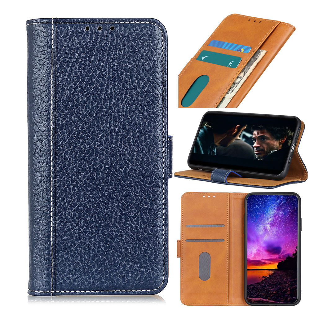 Контрастный Цвет Litchi Текстура Кожаный Чехол Для IPhone 12 Pro Max 6,7 Дюйма - Синий, iPhone 12 Pro Max
Контрастный Цвет Litchi Текстура Кожаный Чехол Для IPhone 12 Pro Max 6,7 Дюйма - Синий, iPhone 12 Pro Max