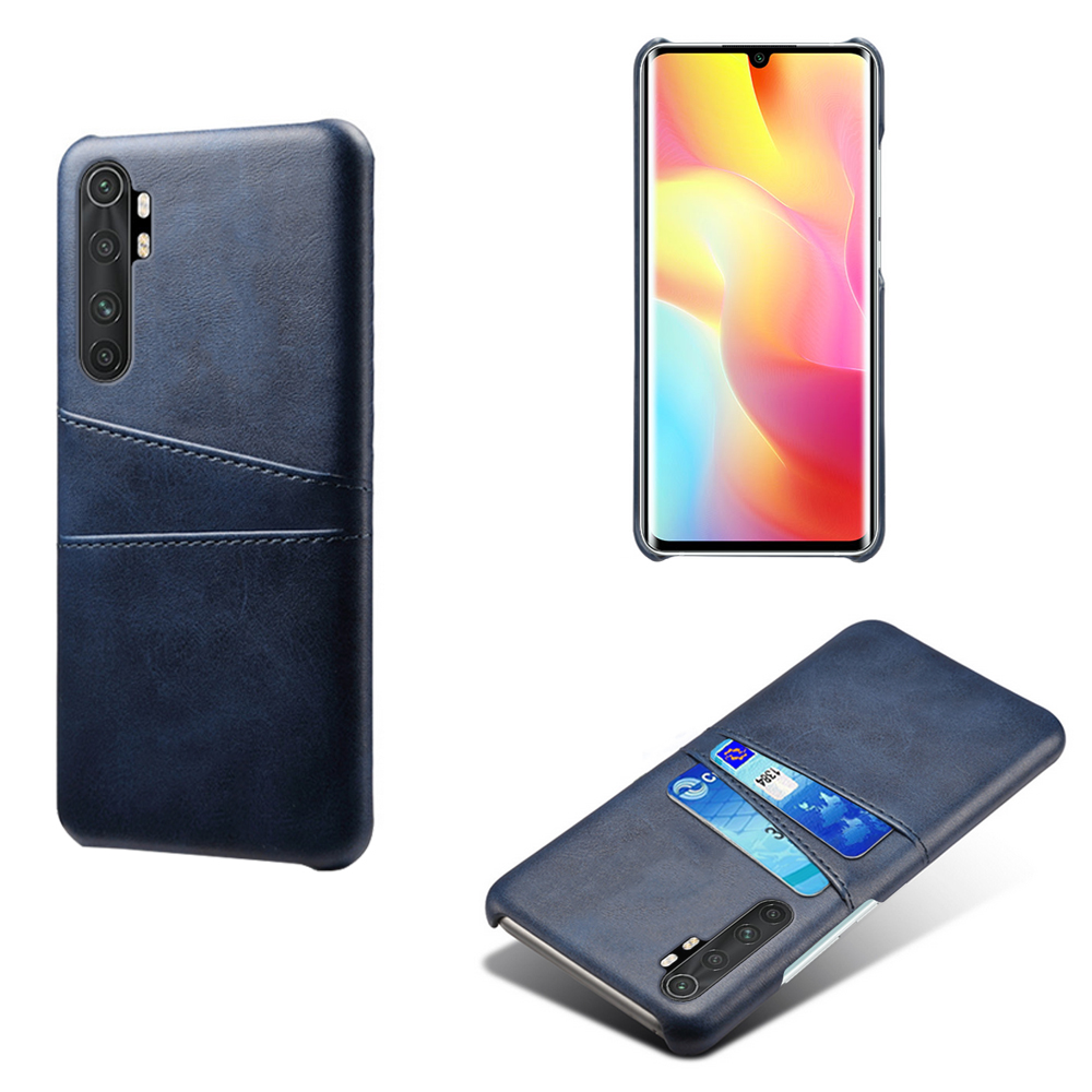 KSQ Double Card Slots PU Lederbeschichtete PC Stylish Hülle Für Xiaomi Mi Note 10 Lite - Dunkelblau, Xiaomi Mi Note 10 Lite
KSQ Double Card Slots PU Lederbeschichtete PC Stylish Hülle Für Xiaomi Mi Note 10 Lite - Dunkelblau, Xiaomi Mi Note 10 Lite