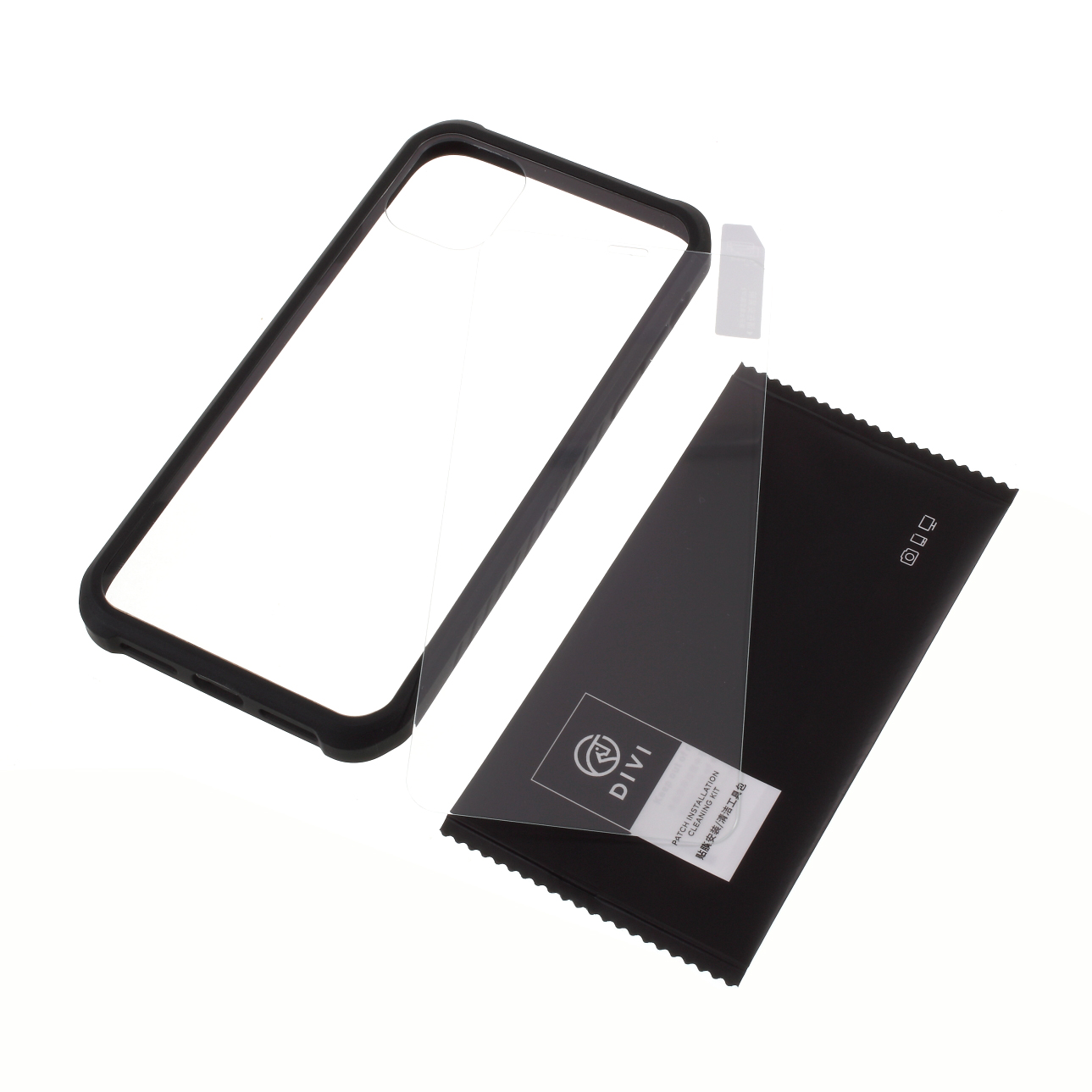 Divi Leaded Glass + TPU Гибридный Корпус с Защитником Экрана Для Iphone 11 6,1 Дюйма - Черный, iPhone 11 6.1 inch
Divi Leaded Glass + TPU Гибридный Корпус с Защитником Экрана Для Iphone 11 6,1 Дюйма - Черный, iPhone 11 6.1 inch