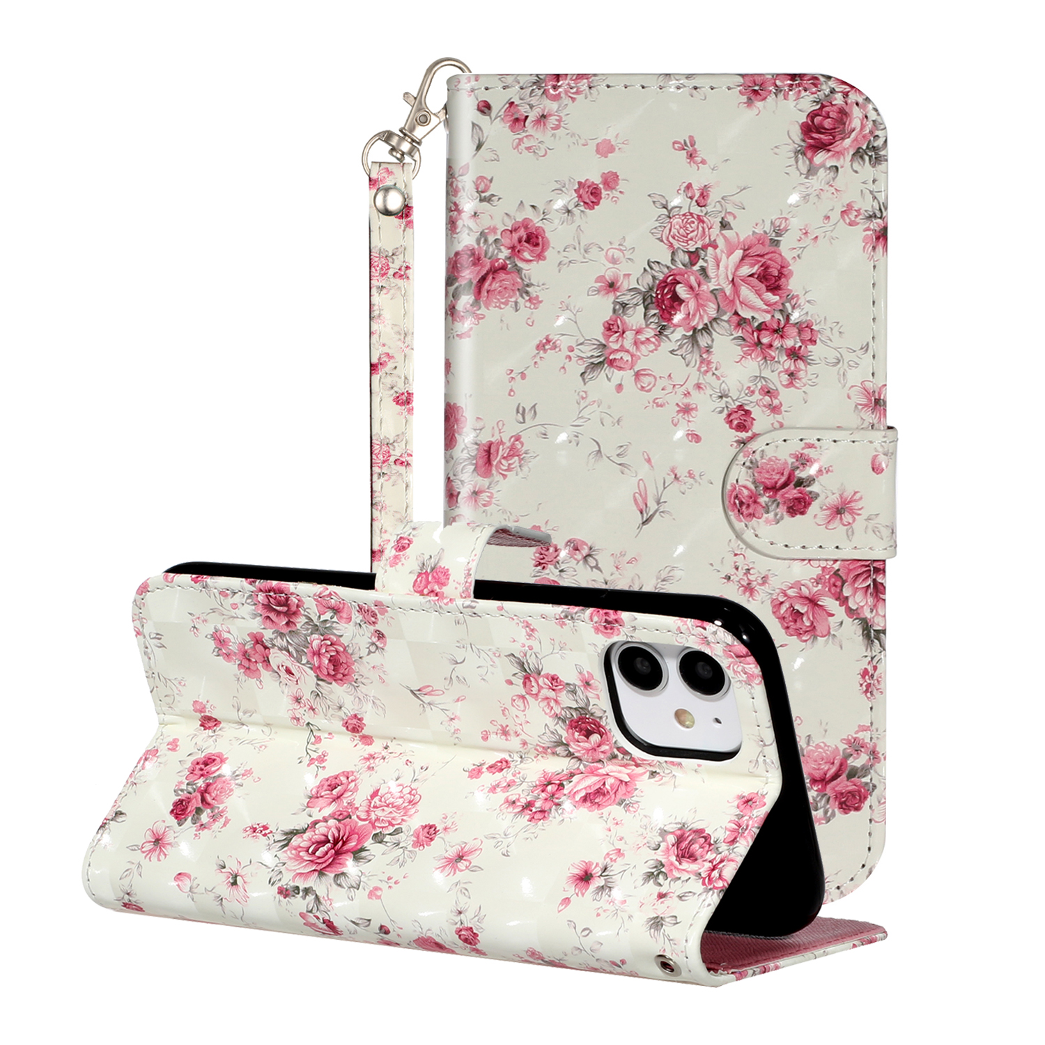 Light Spot Decor Embossed Pattern Leather Wallet Phone Case Shell for Apple iPhone 11 6.1 inch - Flower, iPhone 11 6.1 inch
Light Spot Decor Embossed Pattern Leather Wallet Phone Case Shell for Apple iPhone 11 6.1 inch - Flower, iPhone 11 6.1 inch