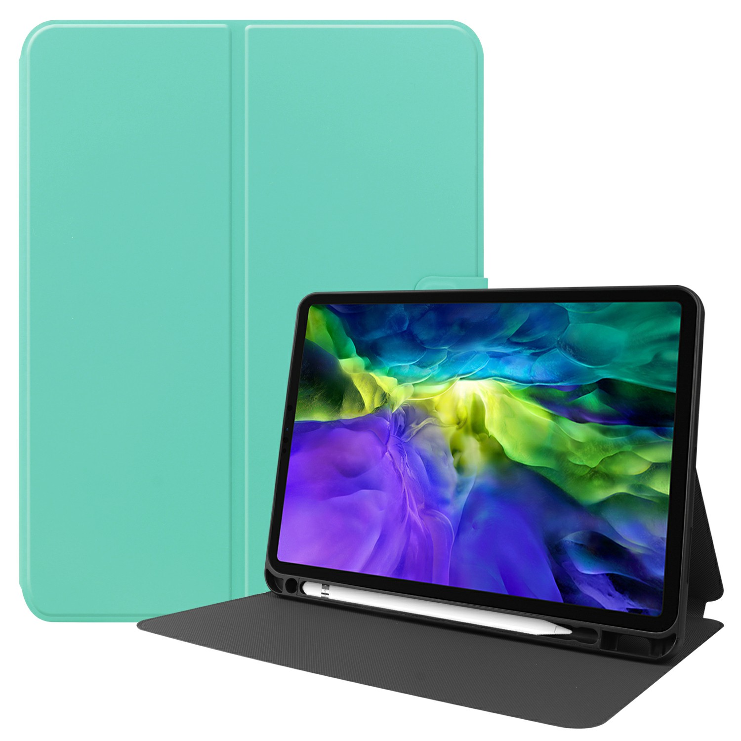 Smart PU Leather Stand Case с Слотом Для Pen Для Ipad Pro 11-дюймовый (2020)/(2018) - Нежно Голубые, iPad Pro 11 (2020)
Smart PU Leather Stand Case с Слотом Для Pen Для Ipad Pro 11-дюймовый (2020)/(2018) - Нежно Голубые, iPad Pro 11 (2020)