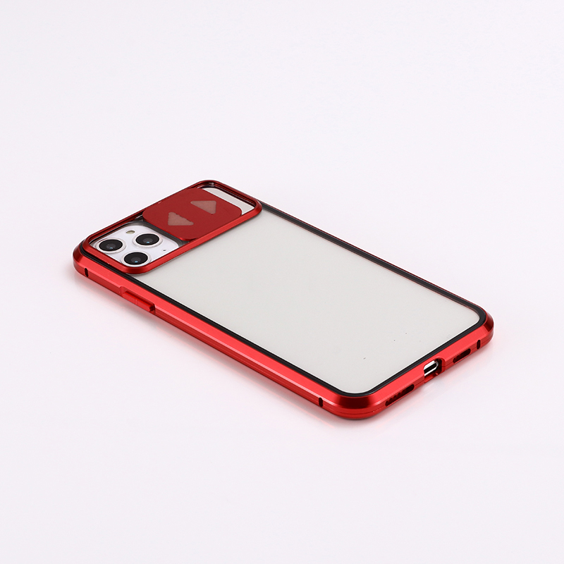 Metal+Tempered Glass with Mirror Case for iPhone 11 Pro Max 6.5 inch - Red, iPhone 11 Pro Max 6.5 inch
Metal+Tempered Glass with Mirror Case for iPhone 11 Pro Max 6.5 inch - Red, iPhone 11 Pro Max 6.5 inch