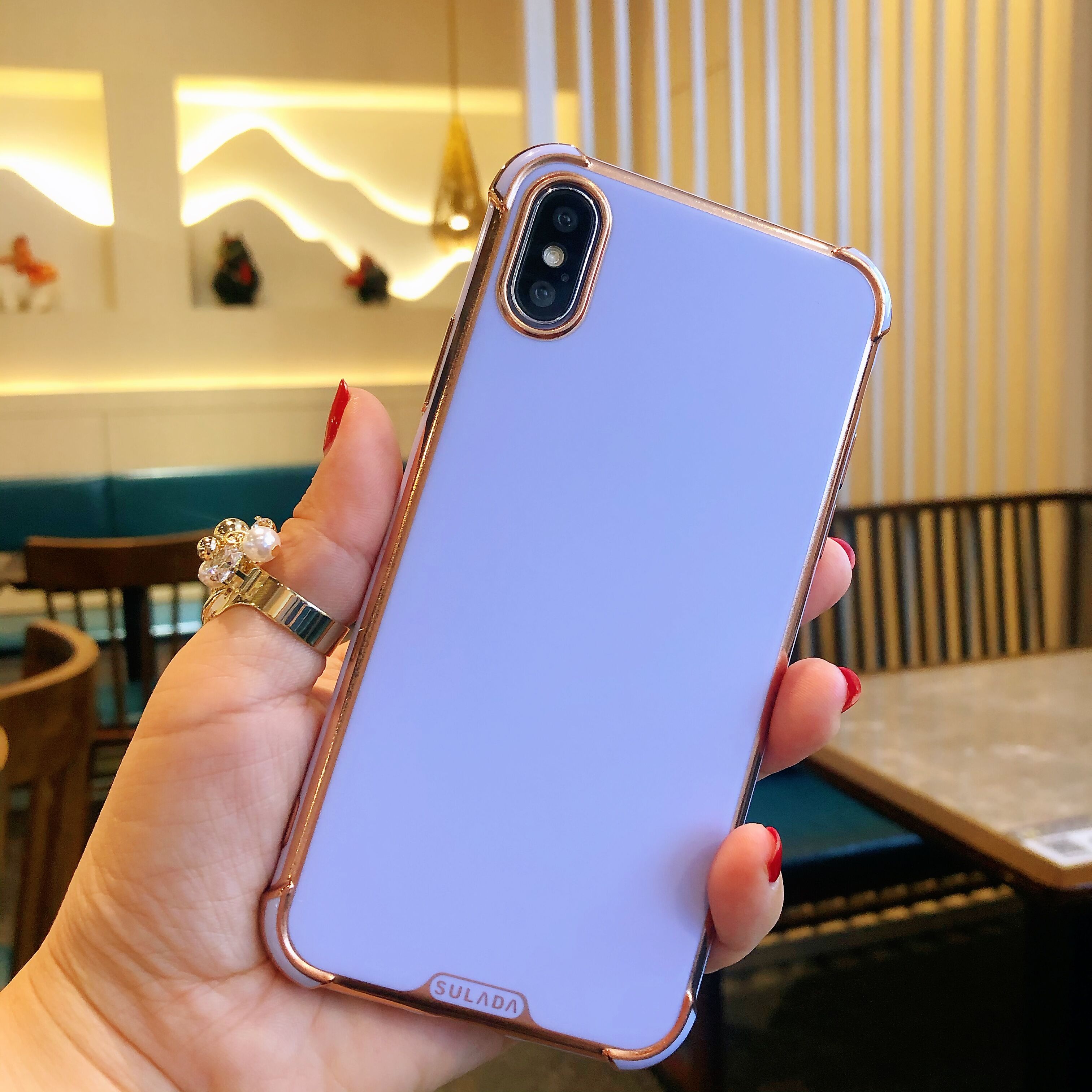 Sulada Elecoloplation Frame Soft TPU Телефон TPU Для IPhone X / XS 5,8 Дюйма - Фиолетовый, iPhone X
Sulada Elecoloplation Frame Soft TPU Телефон TPU Для IPhone X / XS 5,8 Дюйма - Фиолетовый, iPhone X