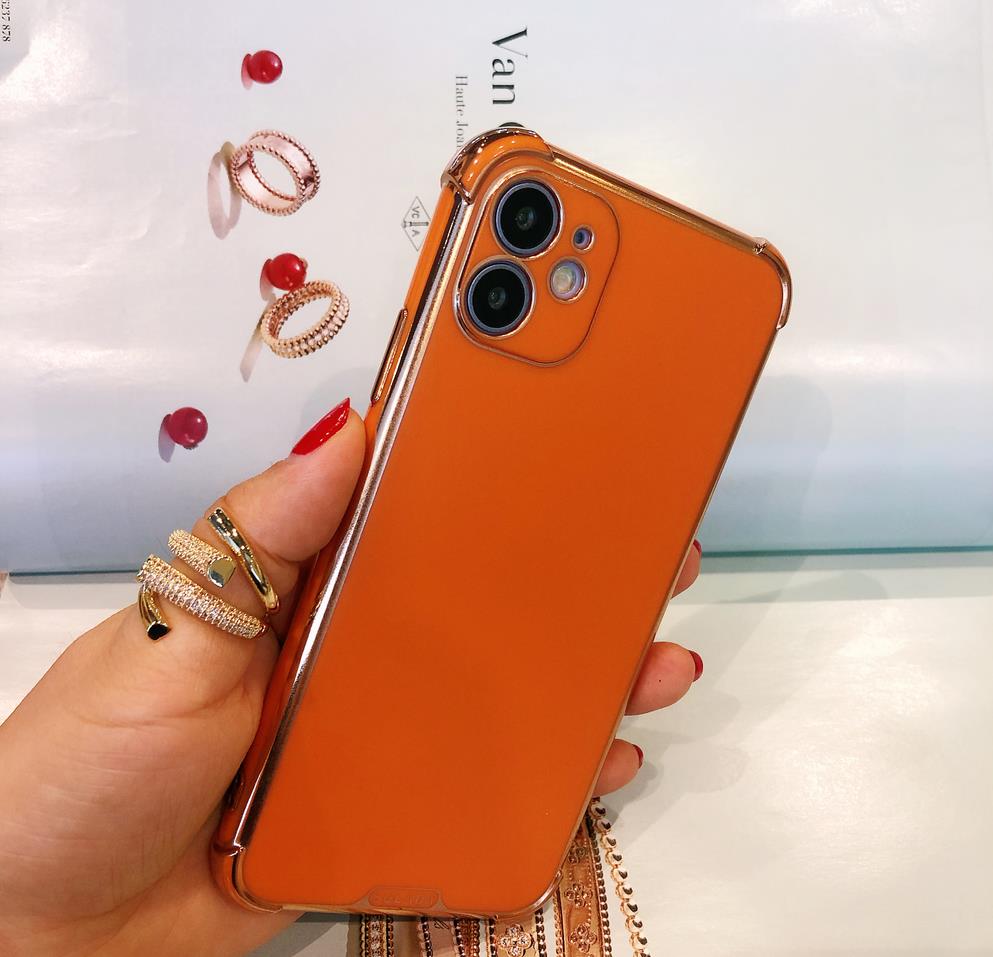 SULADA Electroplating Frame Soft TPU Phone Shell for iPhone 11 6.1 inch - Orange, iPhone 11 6.1 inch
SULADA Electroplating Frame Soft TPU Phone Shell for iPhone 11 6.1 inch - Orange, iPhone 11 6.1 inch