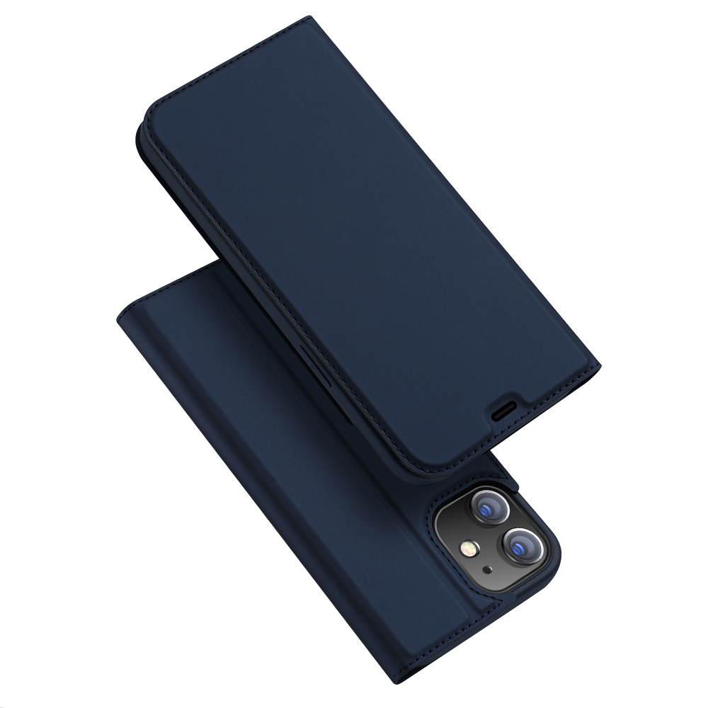 DUX DUCIS Skin Pro Series PU Leather Shell for iPhone 12 mini - Blue, iPhone 12 mini
DUX DUCIS Skin Pro Series PU Leather Shell for iPhone 12 mini - Blue, iPhone 12 mini